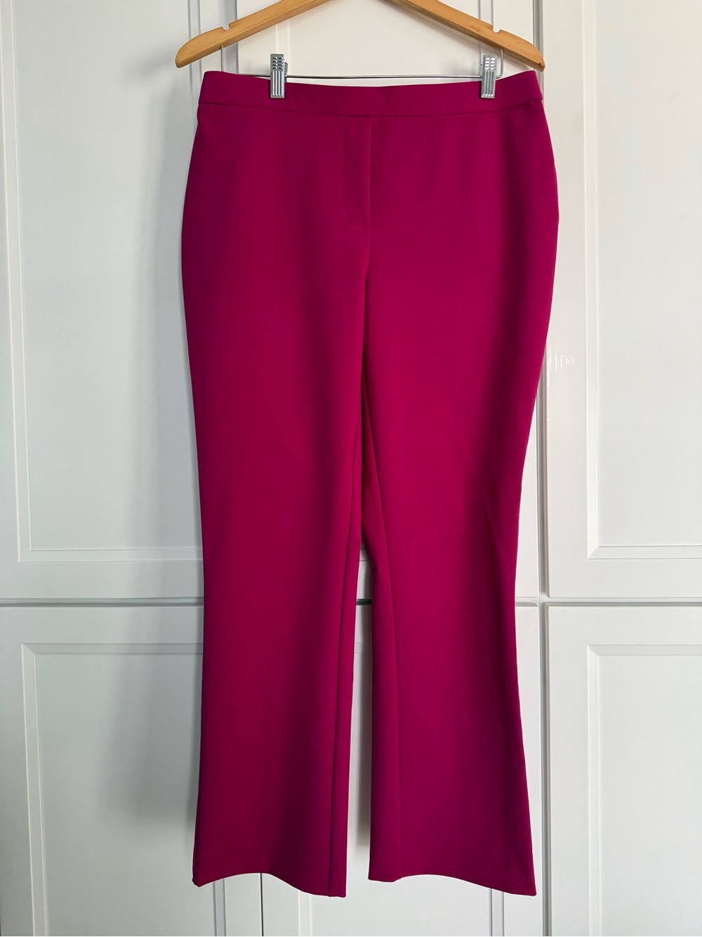 Women’s Fuchsia ankle flare Leg Pants